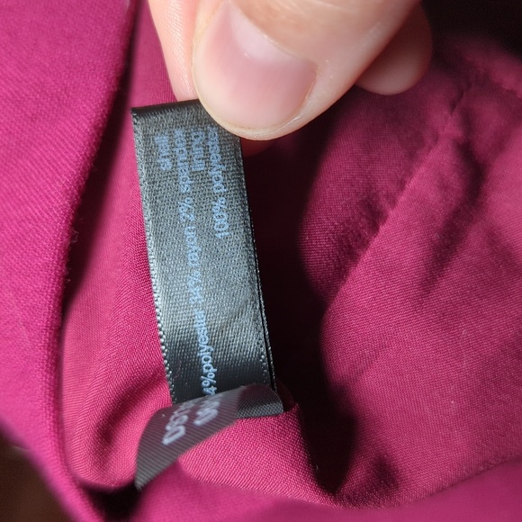 The Limited Fuchsia Pink Sheath Dress with Cap Sleeves Women's Size 2 - Picture 4 of 5